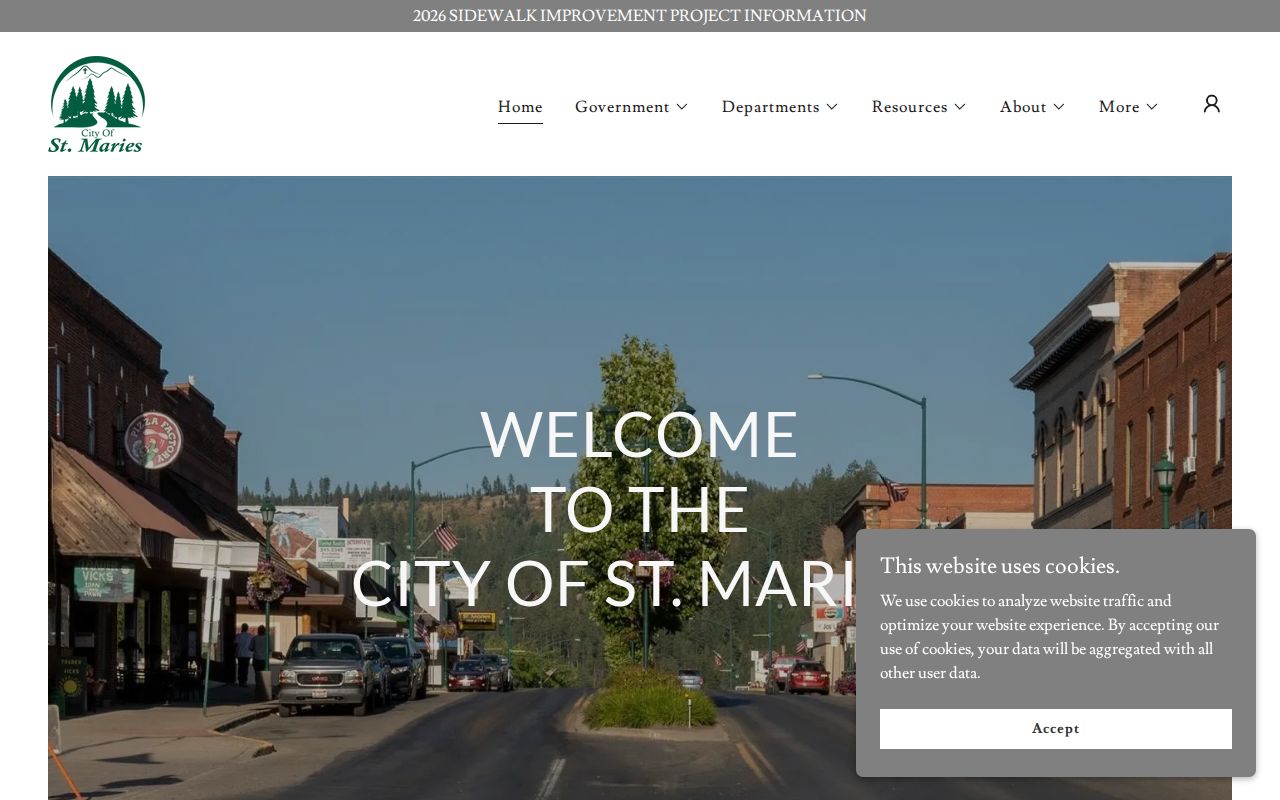 Official City of St. Maries homepage